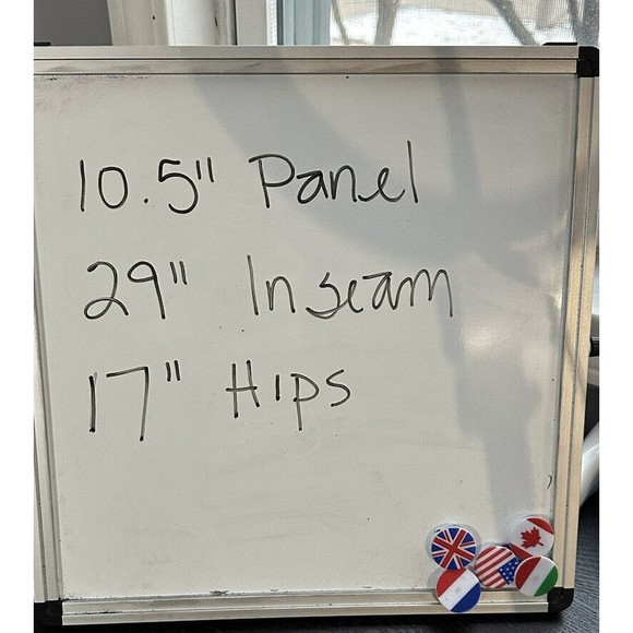 H & M MATERNITY Black Mama Skinny Jeans Size M Cotton Blend 29” In Seam EUC - Picture 6 of 6